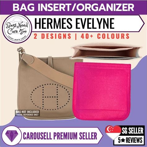 hermes bag organizer insert|hermes evelyne handbags.